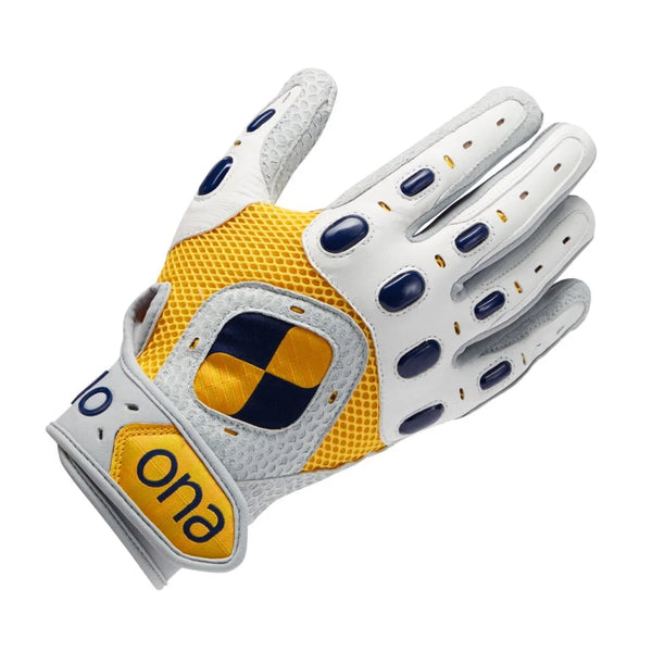 Ona Power Yellow Polo Gloves