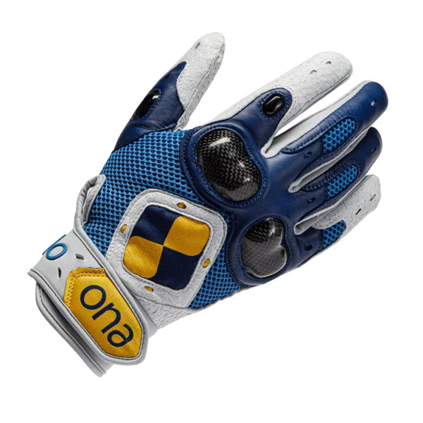 Ona Carbon Pro  V2 Blue Polo Glove - Pair