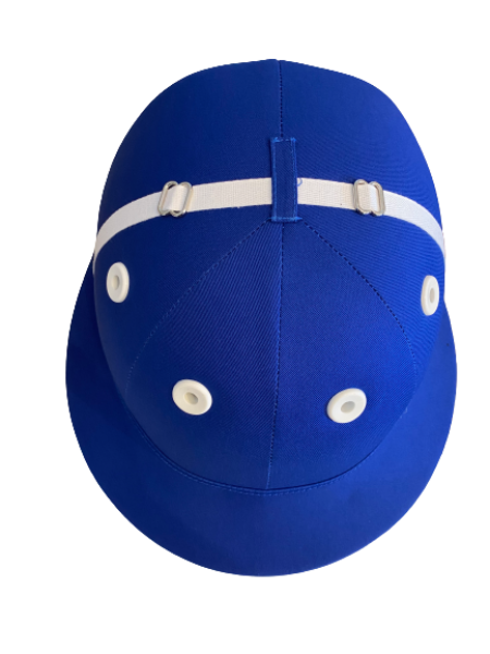 Charles Owen Sovereign Polo Helmet - Royal Blue